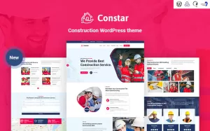 Constar - Construction Responsive WordPress theme