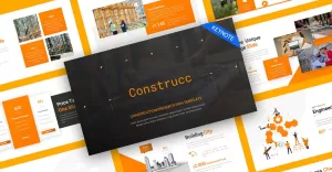 Construcc Construction Keynote Template - TemplateMonster