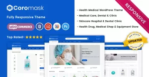 Coromask - The Premium Medical Responsive WooCommerce Theme