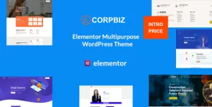 Corpbiz - Business Agency WordPress Theme