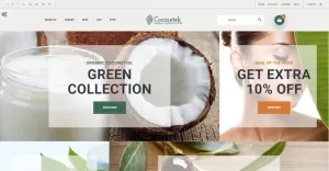 Cosmetek - Organic Cosmetics Store PrestaShop Theme