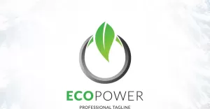 Creative Eco Power Logo Design