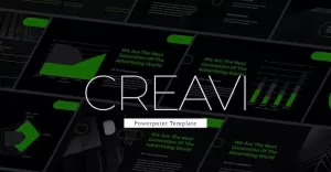 Creavi - Tech Theme Powerpoint Template - TemplateMonster