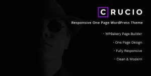 Crucio - Responsive One Page WordPress Theme