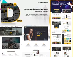 Dana - Corporate Business Joomla 4 Template - TemplateMonster