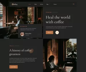 Dankuy - Cafe & Coffee Shop Elementor Template Kit