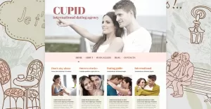 Dating Responsive Joomla Template