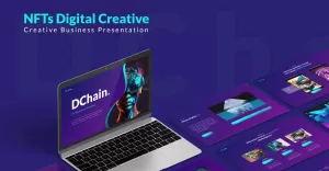 DChain - NFT Digital Creative Keynote Template