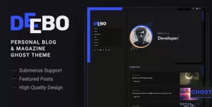 Deebo - Blog & Magazine Ghost Theme