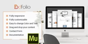 dFolio - Multi Purpose Muse Template