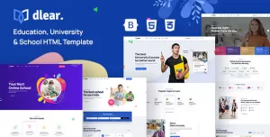 Dlear - Education HTML Template