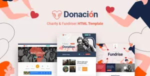 Donacion - Fundraising & Charity HTML5 Template