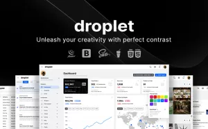 Droplet - Bootstrap 5 Admin Template - TemplateMonster