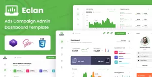 Eclan - Ads Campaign Admin Dashboard Template