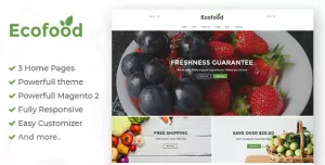 Ecofood - Responsive Organic Store Magento 2 Theme