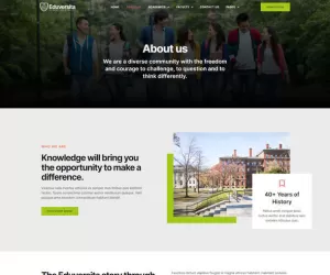 Eduversita - University & College Elementor Template Kit