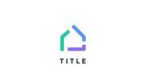 Elegant Minimal Elemental House Home App Logo