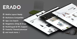 Erado - Elegant Furniture PrestaShop Theme