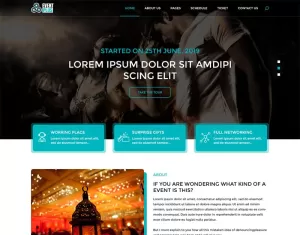 Eventplus - Event Management PSD Template - TemplateMonster