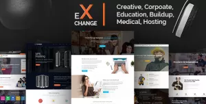 Exchange Multipurpose Landing Page Template