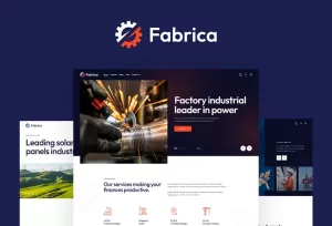 Fabrica - Industrial & Engineering Factory WordPress Theme