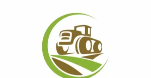 Tractor Farm Logo Template