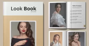 Fashion Look Book Magazine Template