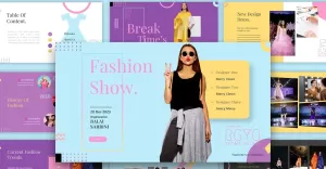 Fashion Show Powerpoint Template
