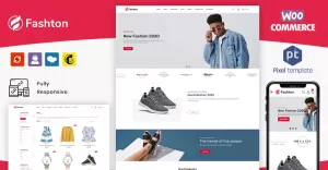 Fashton - Modern Fashion WooCommerce Store - TemplateMonster