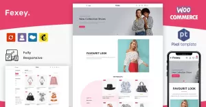 Fexey - Fashion WooCommerce WordPress Theme - TemplateMonster