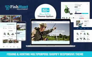 FishHunt - Fishing & Weapons Equipment Store Responsive Shopify Theme 2.0