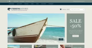 Fishing Accessories Magento Theme