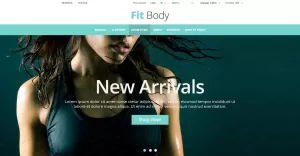 Fitness Magento Free Theme Magento Theme - TemplateMonster