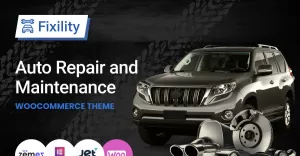 Fixility - WordPress Car Repair Services Theme, Automotive