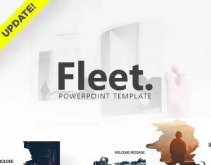 Fleet v.2- Creative Presentation PowerPoint template