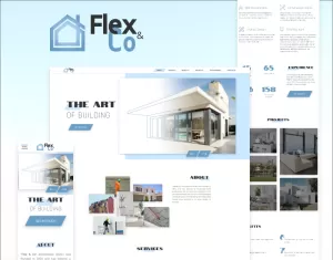 Flex & Co - Architectural and Construction Agency PSD Template