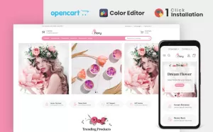 Flory Flower Store Opencart Theme