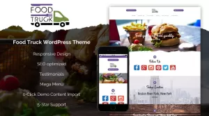 Food Truck - Food Truck WordPress Theme