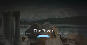Free Fishing Website Template
