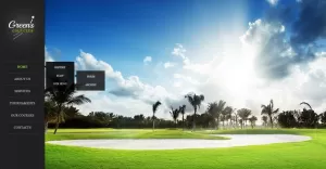 Free Golf Website Template