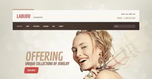 Free Jewelry Responsive WordPress Theme - TemplateMonster