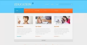 Free Learning WordPress Theme & Website Template