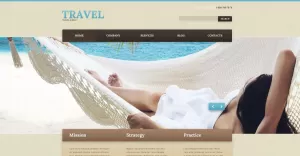 Free WordPress Design for Travel Guide - TemplateMonster
