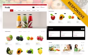 Fresh Fruits Store OpenCart Template - TemplateMonster