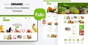Fulo - Grocery Store Website Template