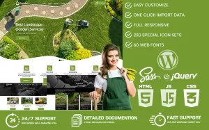 Garden - Landscape & Gardening WordPress Theme