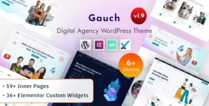 Gauch - IT Services Company & Digital Business Agency WordPress Theme