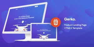 Gerko - Product Landing Page Template with Bootstrap