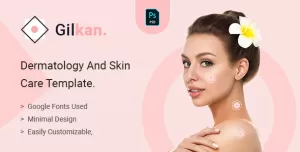 Gilkan - Dermatology and Skin Care Template