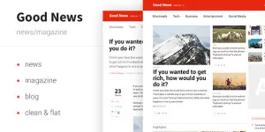 Good News — News & Magazine Template